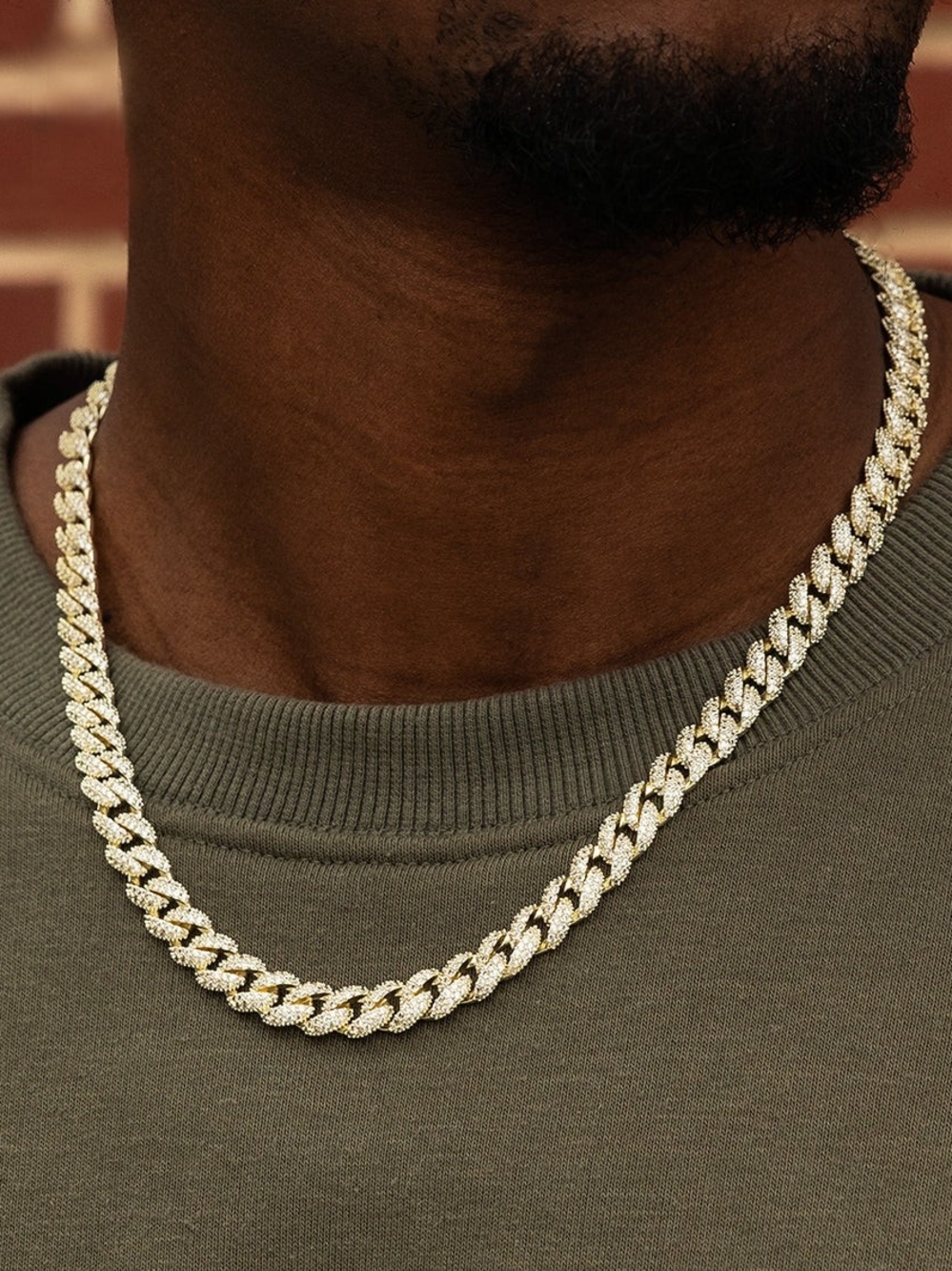 Gold Cuban Link Necklace for Men - Classic Chain